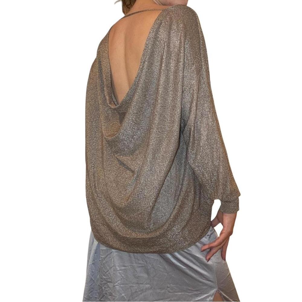 Free People Open Back Sweater